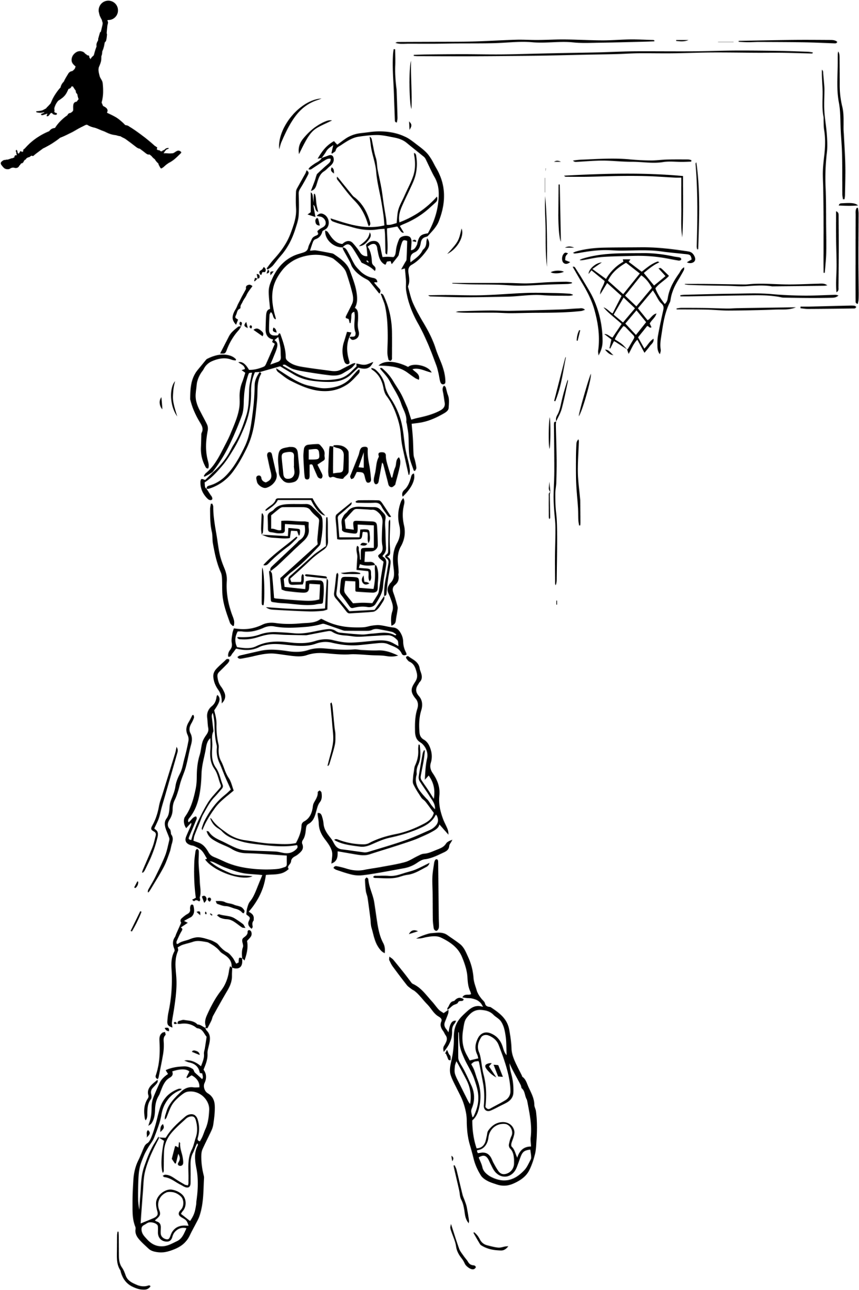 Air Jordan By Nike, drawn for Brand Stories from Brand Champions
